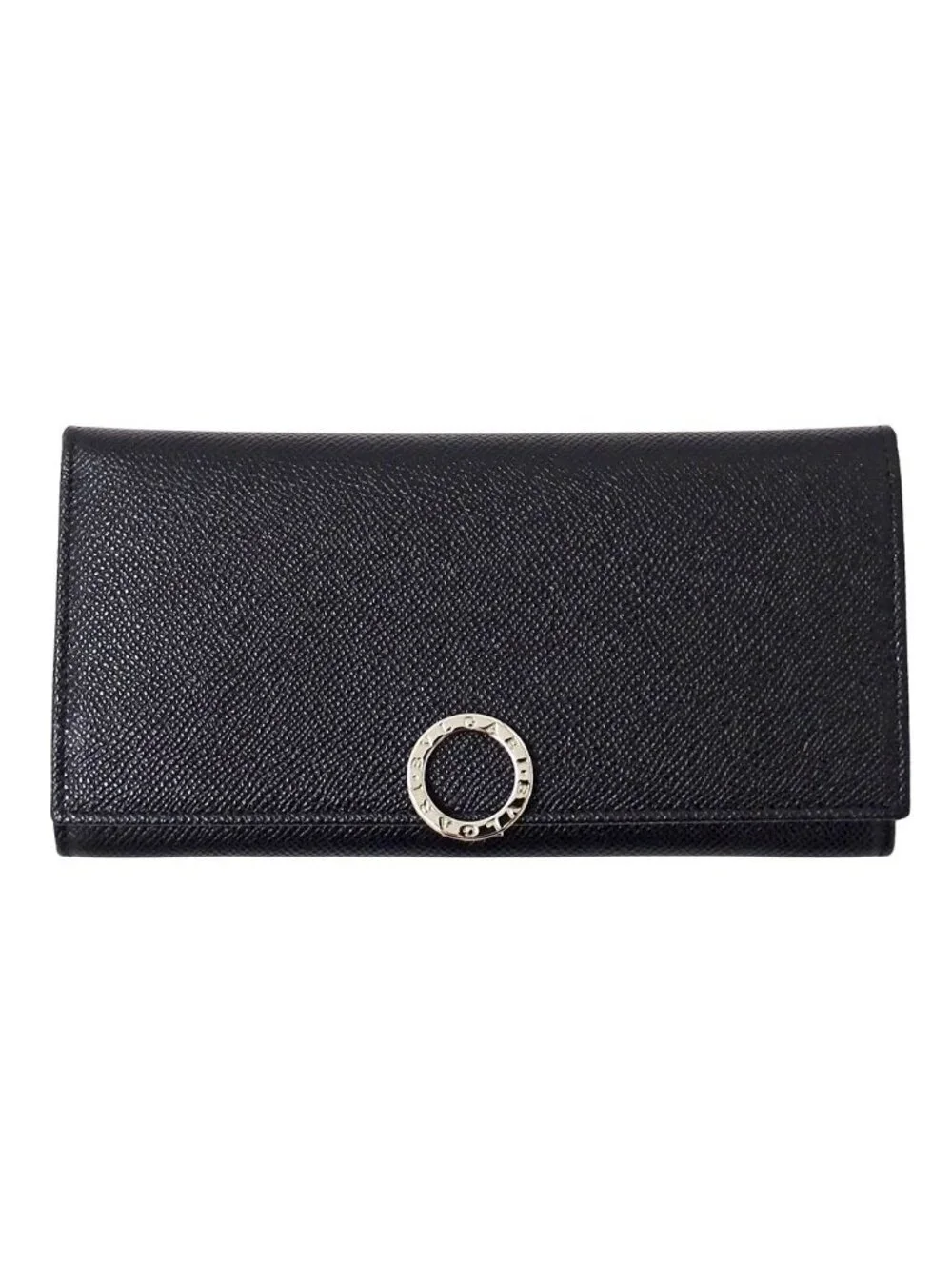 Bvlgari Wallet Leather Black